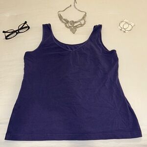 Women's Blue Tank Top